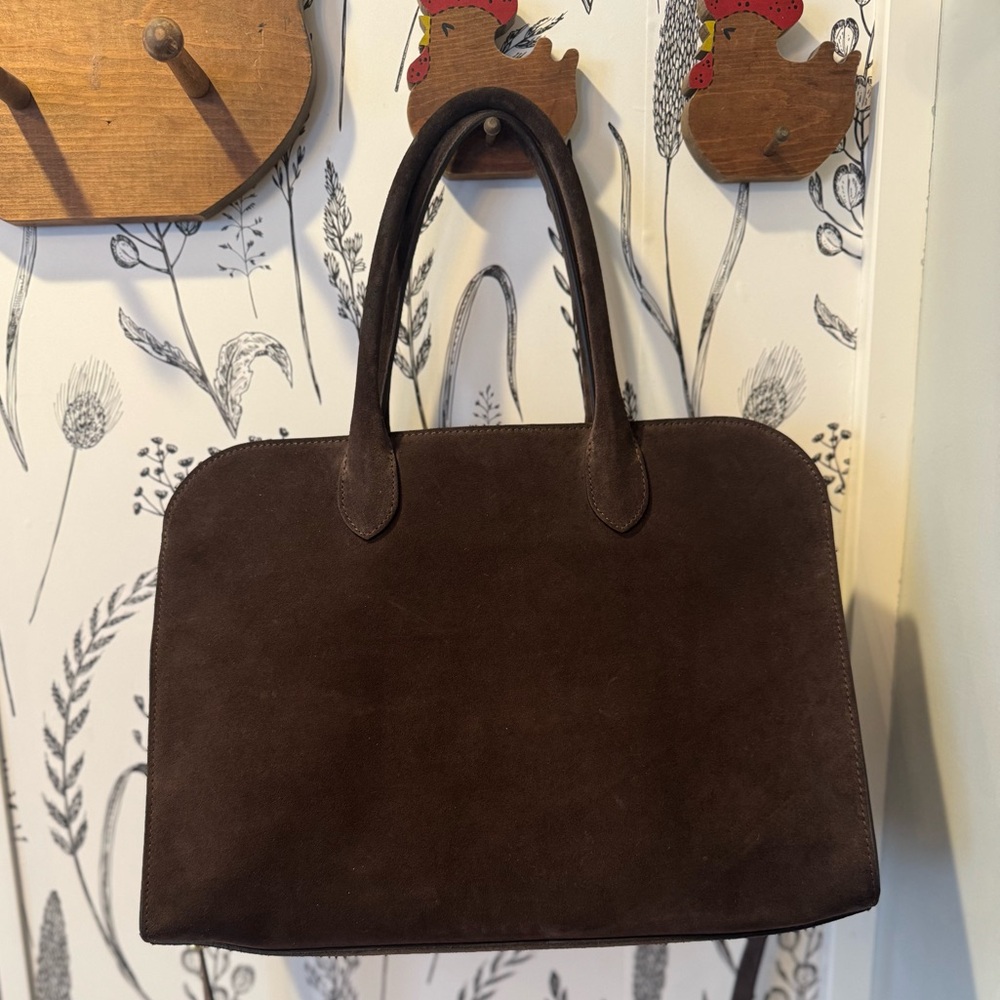 Viral Suede Chocolate Brown Claudia Firenze Chic Bag